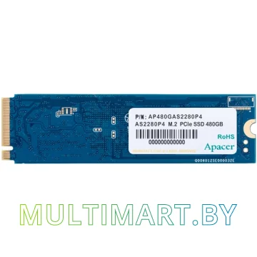 SSD диск Apacer AS2280P4 480GB (AP480GAS2280P4-1)